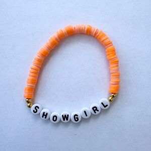 (1) Taylor Swift Showgirl friendship bracelet